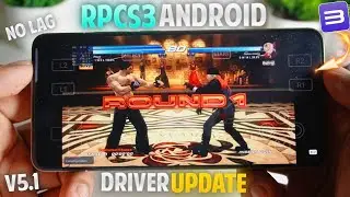 RPCS3 Android Emulator - Alpha V5.1 UPDATE | GPU Driver - Performance Test |PS3 Emulator For Android