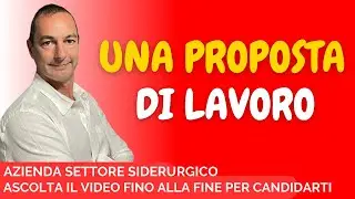 26 luglio 2024 - Stai cercando un lavoro?
