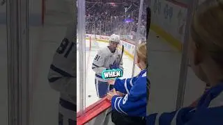 He Wanted to Give The Puck to This Boy 😳 