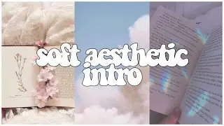 soft aesthetic intro template (no text)