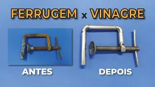 Como Tirar Ferrugem com Vinagre - Recuperando Ferramenta