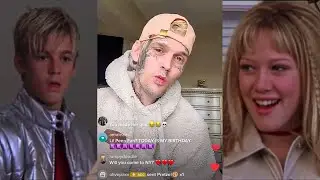 Aaron Carter looks tired - Last TikTok Live