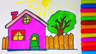 Draw a house under the sun|Little.kids.channel