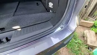 Защитная плёнка зоны погрузки багажника для Chery Tiggo 8 Pro Max New
