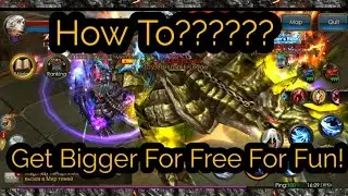 HOW TO MAKE CHARACTER BIGGER FOR FUN - Legacy of Discord - Diablo666