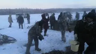 Мунха. Зимняя рыбалка в Якутии.