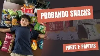 Probando TODOS los snacks del super (PARTE 1)
