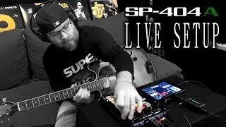 Roland SP-404A Live Setup | Part 3: No Guitar Amp! [iRig + AmpliTube + MFX + Harley Benton AirBorne]