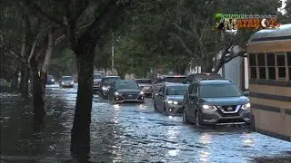 Afectaciones por lluvias en Florida