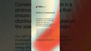 What is Consensus? #learnblockchain #technology #blockchainbasics #shorts
