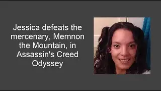 Jessica defeats the mercenary, Memnon the Mountain (no commentary)
