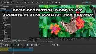 Come convertire video in GIF animate di alta qualità con Shotcut