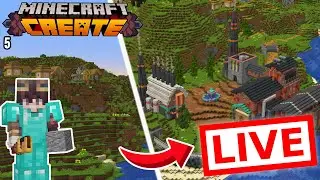 🔴[Create] Material Gathering :: 1.19.2 Modded Minecraft Survival