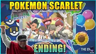 Pokemon Scarlet Ending REACTION | Pokemon Scarlet AI Sada Battle