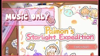 Paimon's Starlight Expedition | Web Event | Genshin Impact | Music only