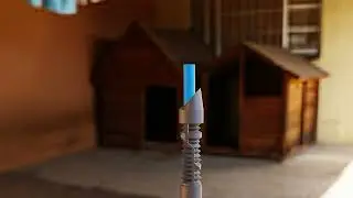 Сделал простенькую анимацию в блендере