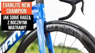 Evanlite New Champion. Test kół.  Sposób na boczny wiatr?