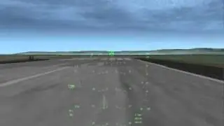F-16 HUD LANDING