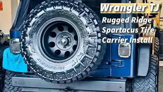 Rugged Ridge Spartacus HD Tire Carrier Wheel Mount