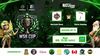 🔴 Brother Hood vs Pulse Gaming  and CVA vs Shark Assassin | WSA Cup Round of 16 | Clash Of Clans