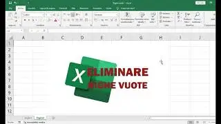 Come eliminare le righe vuote in un elenco di dati di un foglio Excel