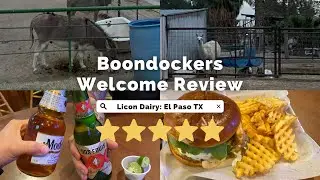 Boondockers Welcome Review: Licon Dairy El Paso Texas