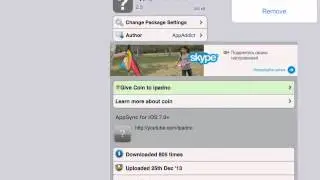 Как установить AppSync на Ios 7