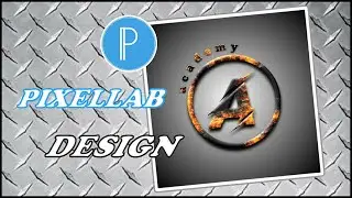 MAKING LOGO DESIGN WITH PIXELLAB | ANDROID