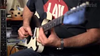 Robbie McIntosh talks and plays through the electric guitars on Turn Up For The Books