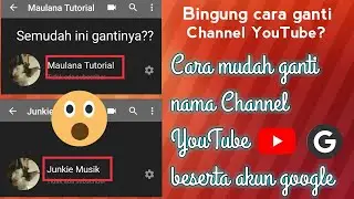 Cara Mengganti Nama Channel YouTube di HP Xiaomi Dengan Mudah || MONLIS TUTORIAL