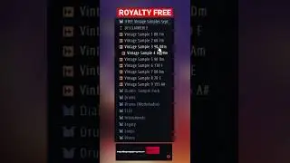 FREE VINTAGE SAMPLES 2023