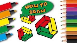 How to draw a magic triangle (2021) | Step by step | Drawing