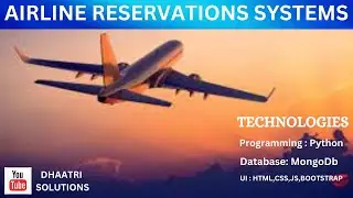 Airline Reservation System | In English | Python Projects | English 2023 | DHAATRI SOLUTIONS