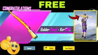 I GOT KAR98 GOLDEN SAND SKIN FREE | HOW TO GET KAR98 GOLDEN SAND SKIN FREE