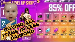 BUYING ALL GOOD ITEMS FROM NEW DIWALI LEVEL UP SHOP #FREEFIRE #DIWALI
