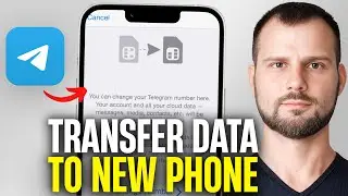 How To Transfer Telegram Data To New Phone | Working Method