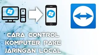 cara control komputer jarak jauh dan jarak dekat pakai team viewer