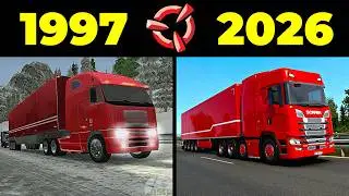 Evolution of SCS Software (1997 - 2024) | Developers of Euro Truck & American Truck Simulators