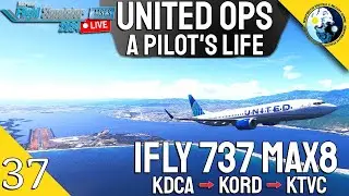 Microsoft Flight Simulator Livestream | Flying the iFly 737 MAX8 on VATSIM