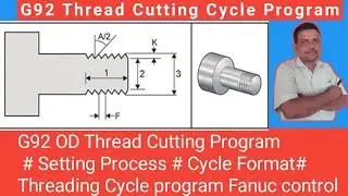 G92 Thread Cutting Cycle ! 