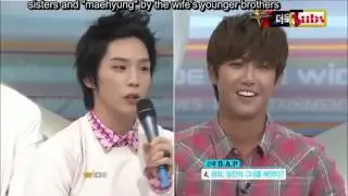 B.A.P's Himcham ideal girl ...And Kwanghee!?