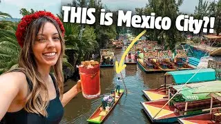 Exploring the CANALS of MEXICO CITY - Xochimilco  🇲🇽 Watch BEFORE you go!