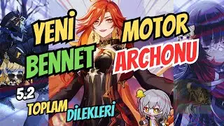 Mavuika Kiti I Pyro Traveler I 5.2 Toplam Köken Taşı Miktarı I Genshin impact I Türkçe