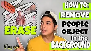 REMOVE photo bombers, PEOPLE, or OBJECT in the background with PICSART