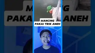 Memancing IKAN dengan TRIK ANEH ⁉️ 😱 #shorts