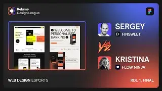 RDL 1 - FINAL: Finsweet vs Flow Ninja | Web Design Esports in Figma