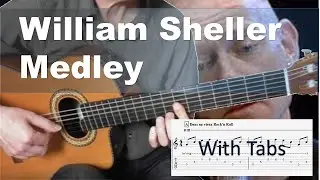 William Sheller Medley - Solo Fingerstyle Guitar