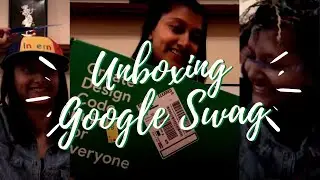 BIG GREEN BOX?! Unboxing Google Intern Swag Pack
