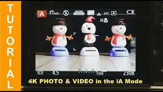 FZ330/FZ300 Shooting 4K Photo & Video in the iA mode