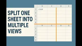 How to Compare Worksheets Side-by-Side